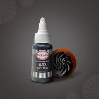 LIQUID GEL FOOD COLOR - BLACK 30 ML / 1 OZ