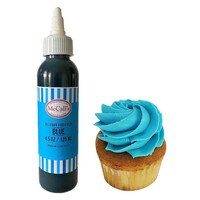 LIQUID GEL FOOD COLOR - BLUE 125 ML, 4.5 OZ