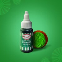 LIQUID GEL FOOD COLOR - LEAF GREEN 30 ML / 1 OZ