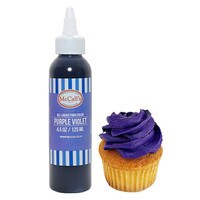 LIQUID GEL FOOD COLOR - PURPLE VIOLET 125 ML, 4.5 OZ