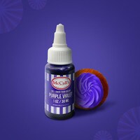 LIQUID GEL FOOD COLOR - PURPLE VIOLET 30 ML / 1 OZ
