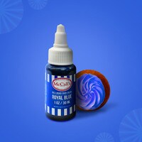 LIQUID GEL FOOD COLOR - ROYAL BLUE 30 ML / 1 OZ
