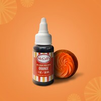 LIQUID GEL FOOD COLOR - ORANGE 30 ML / 1 OZ