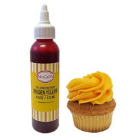 LIQUID GEL FOOD COLOR - GOLDEN YELLOW 125 ML, 4.5 OZ