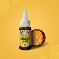 LIQUID GEL FOOD COLOR - GOLDEN YELLOW 30 ML / 1 OZ