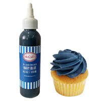 LIQUID GEL FOOD COLOR - NAVY BLUE 125 ML, 4.5 OZ