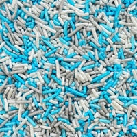 SPRINKLES WINTER MIX BLUE, SILVER & WHITE PEARL
