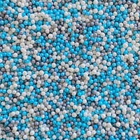 SPRINKLES NON-PAREIL BLUE WHITE SILVER MIX PEARL