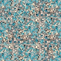 COARSE SUGAR - WHITE, BLUE & SILVER MIX
