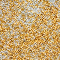 SPRINKLES NON-PAREIL GOLD AND PEARL