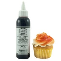 AIRBRUSH FOOD COLOR - ORANGE 125 ML / 4 OZ