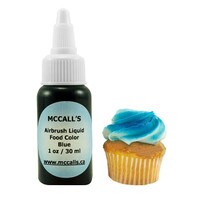 AIRBRUSH FOOD COLOR - BLUE 1 OZ / 30 ML