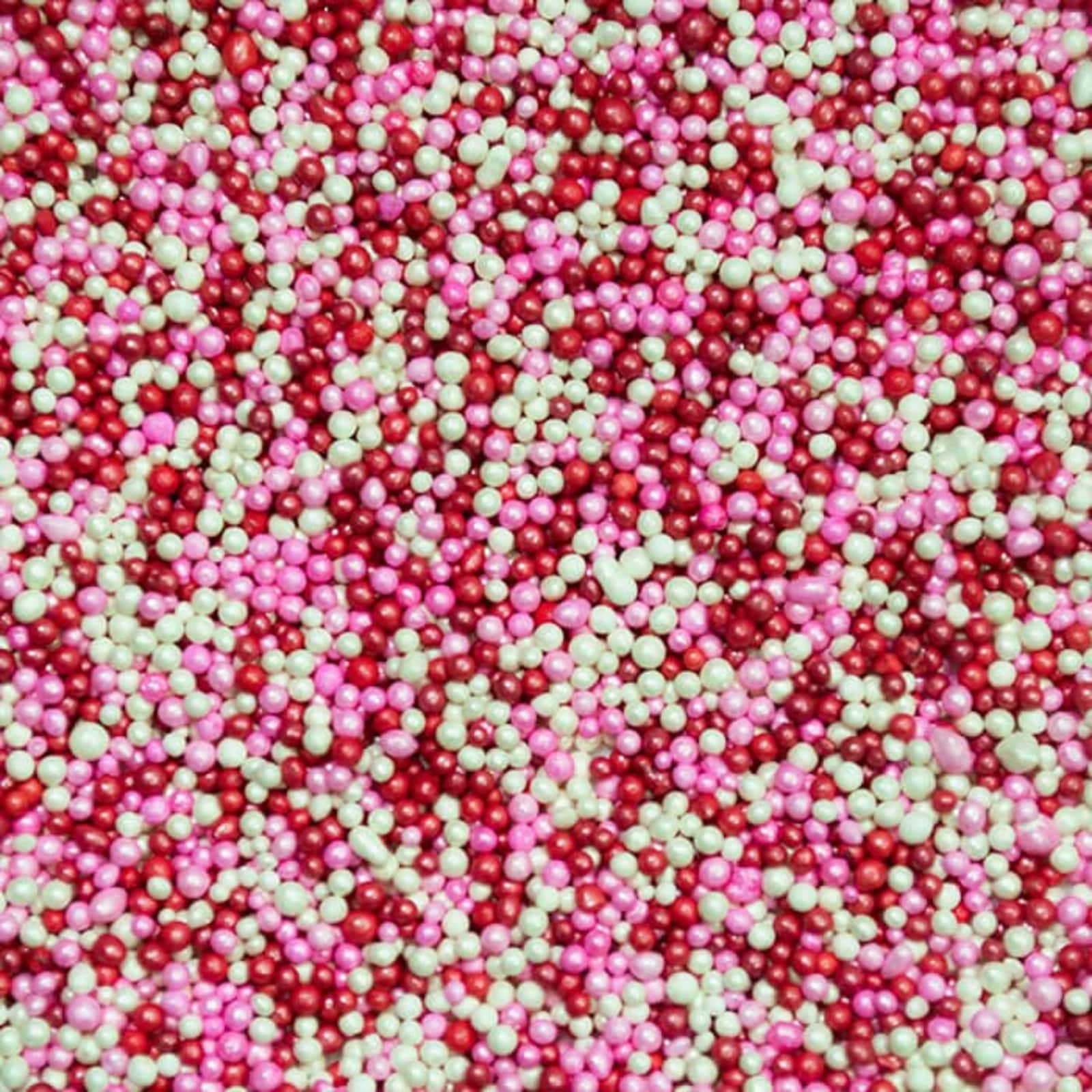 SPRINKLES NON PAREIL RED, PINK & WHITE MIX