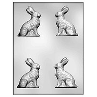 MOLD - 3D SIDE VIEW BUNNY 3"