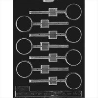 MOLD - PLAIN ROUND LOLLY 1 1/2" (7)
