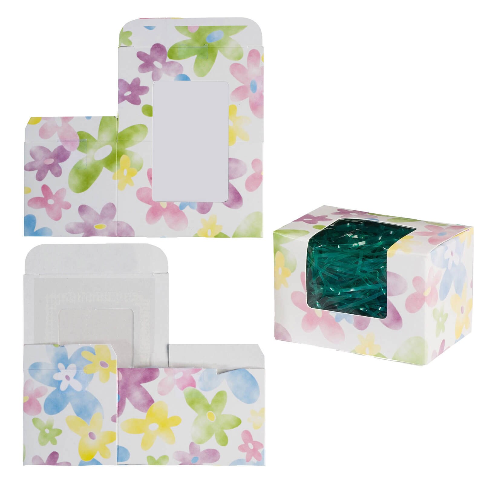 PASTEL DAISY BOX WITH WINDOW