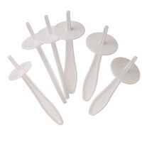 POPS STICKS FOR TREATS - WHITE 6 PCS