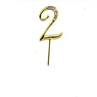 BLING PICK - GOLD NUMBER TWO 