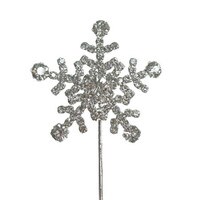 MEDIUM SNOWFLAKE BLING PICK
