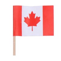 CANADIAN FLAG PAPER PICK 