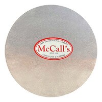ROUND SILVER CAKE BOARD DRUM
