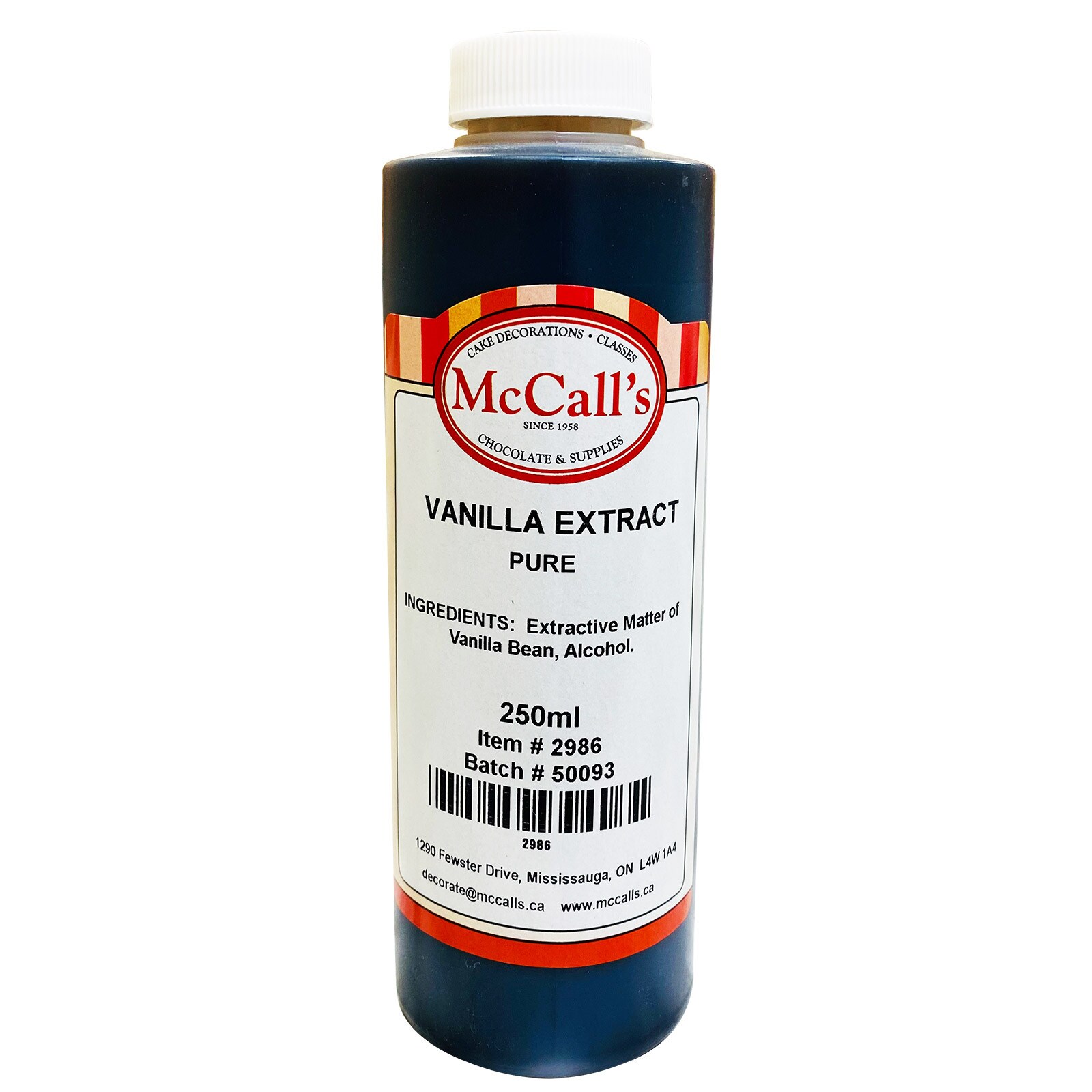 PURE VANILLA EXTRACT 250 ML