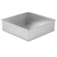 SQUARE CAKE PAN 3" H