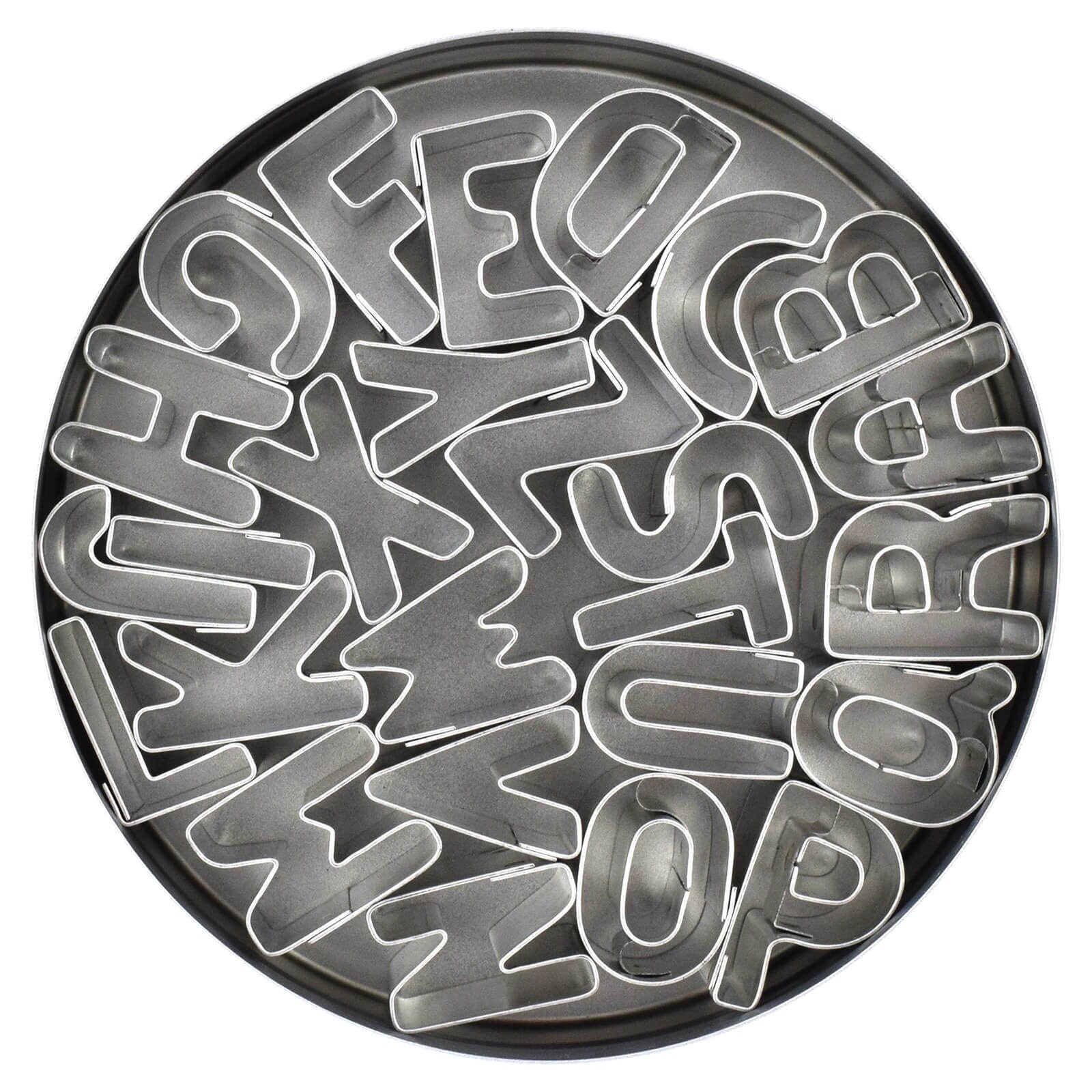 MINI METAL ALPHABET CUTTER SET 1"  