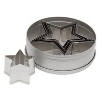 ATECO S/S STAR CUTTER SET - 5 PC