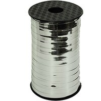 SILVER METALLIC CURLING RIBBON