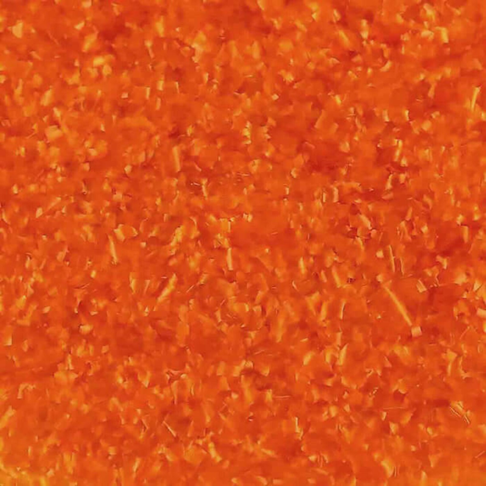 EDIBLE GLITTER - ORANGE 1/4 OZ 