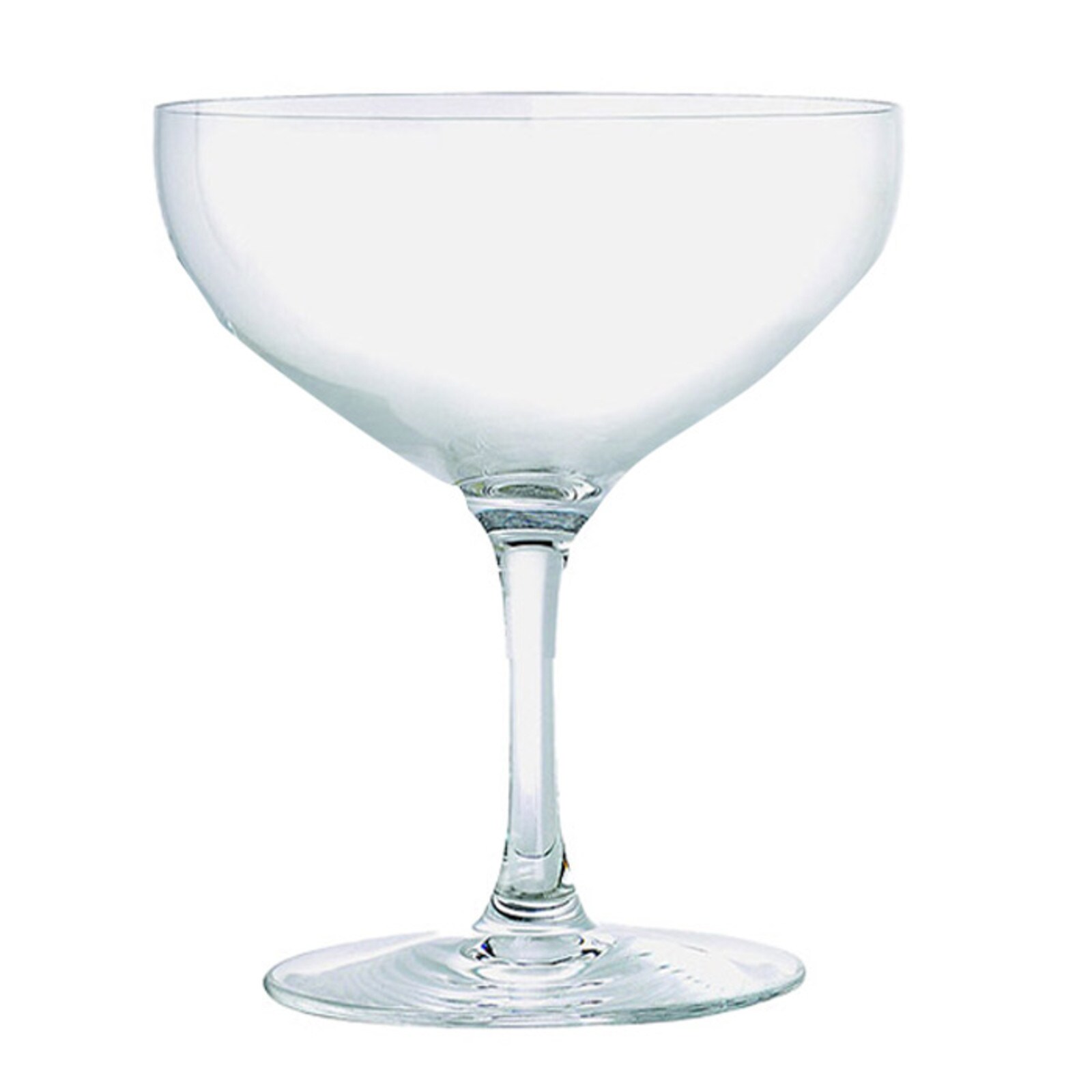 CLEAR PLASTIC MINI CHAMPAGNE GLASS 2"