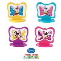 WILTON MINNIE MOUSE & DAISY TOPPERS 1.5" 8 PC
