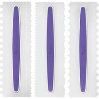 WILTON DOUBLE SIDED ICING COMB 3 PC SET