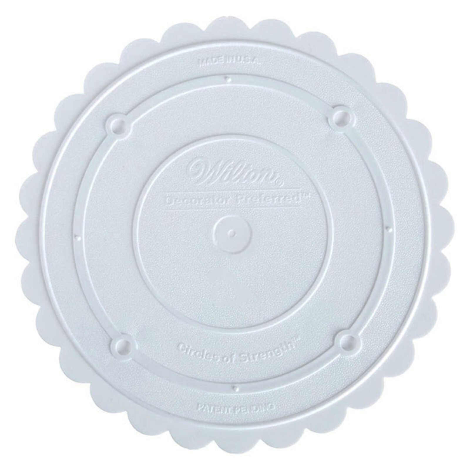 WILTON PREFERRED ROUND SEPARATOR PLATE 6" 