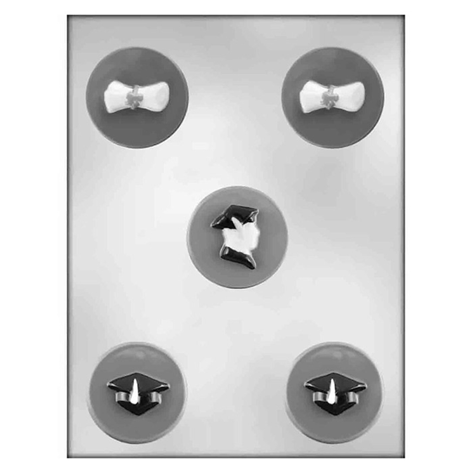 COOKIE MOLD - GRADUATION 2" X 3/4 (5)