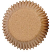 WILTON UNBLEACHED MINI BAKING CUPS - 100 PCS