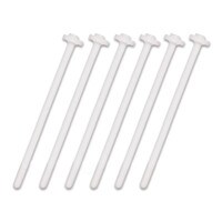 WILTON DOWELS PLATE PLASTIC PEGS 4" - 12 PCS