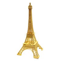 GOLD EIFFEL TOWER ORNAMENT TOPPER