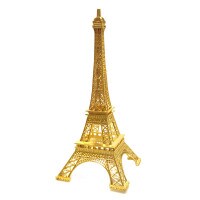 10" GOLD EIFFEL TOWER ORNAMENT