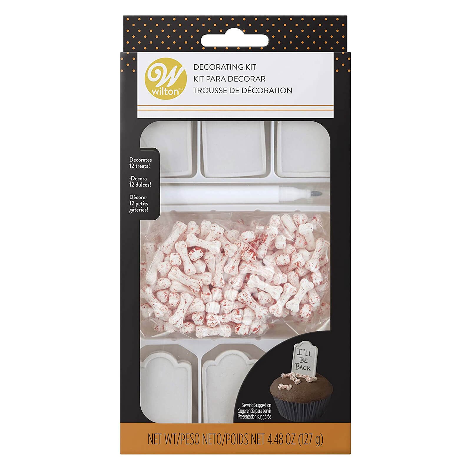 WILTON GRAVEYARD ICING DECORATION 12 PC