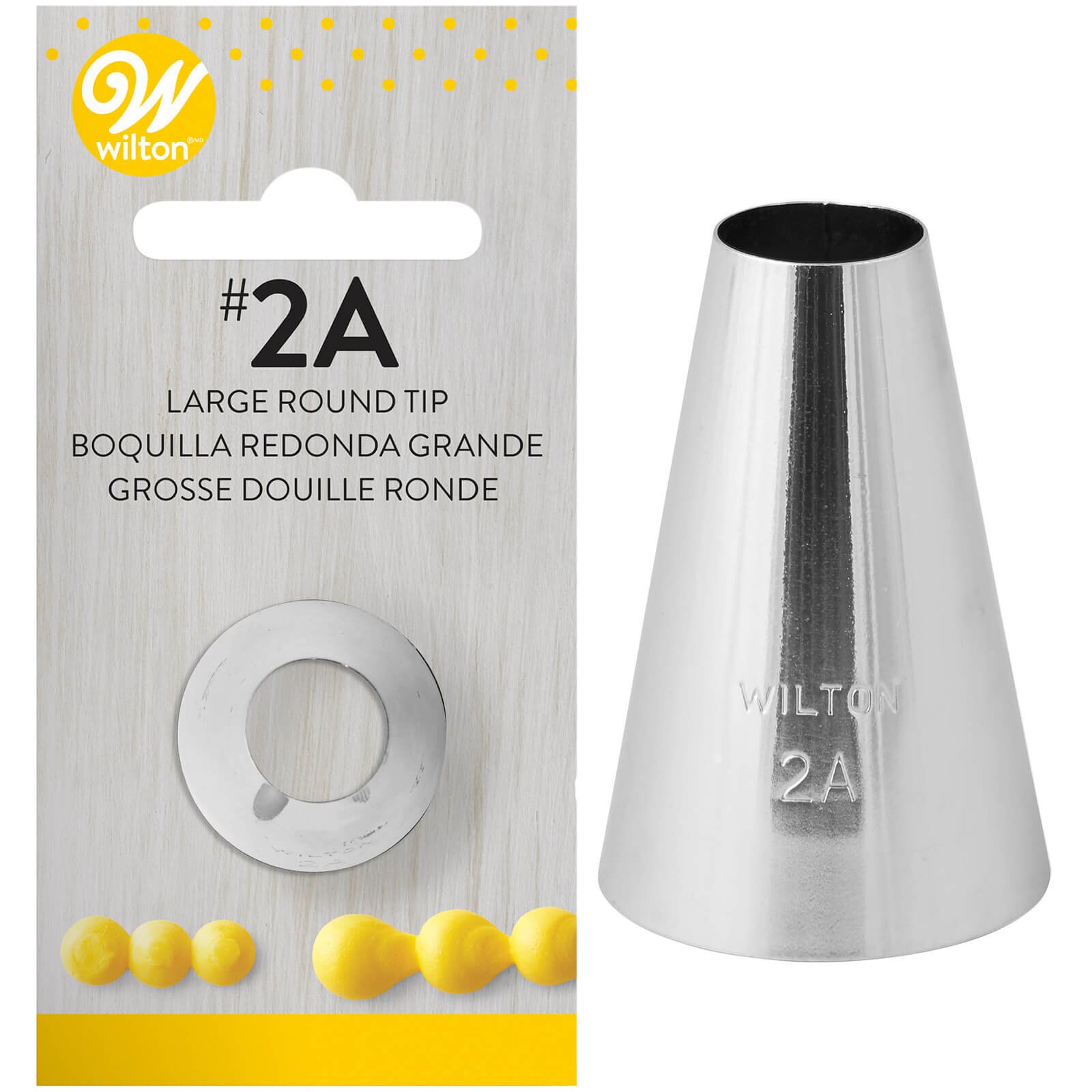 WILTON TIP #2A - LARGE ROUND TIP 