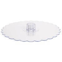 STAND PLATE - CLEAR ACRYLIC 1 PC