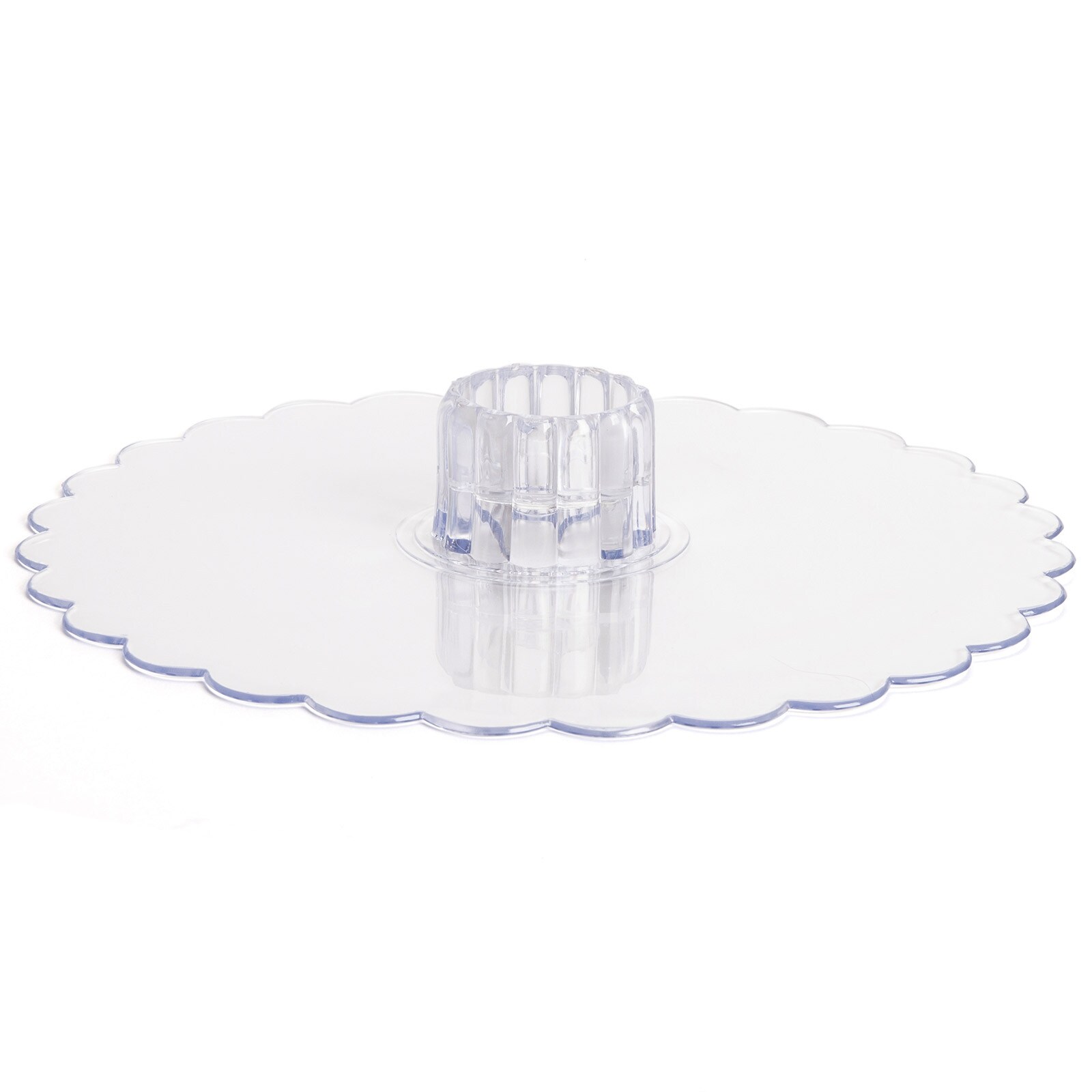 STAND PLATE - CLEAR ACRYLIC 1 PC