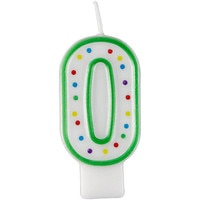 WILTON NUMERAL CANDLE #0 - 3"