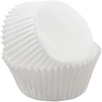 WILTON WHITE STANDARD BAKING CUPS 2" - 75 PC
