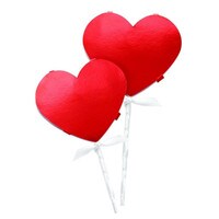 WILTON LOLLIPOP POCKET KITS - RED HEART 8 PKG
