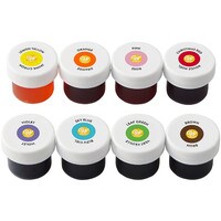 WILTON ICING COLOR PASTE 8 PIECE 1/2 OZ SET  
