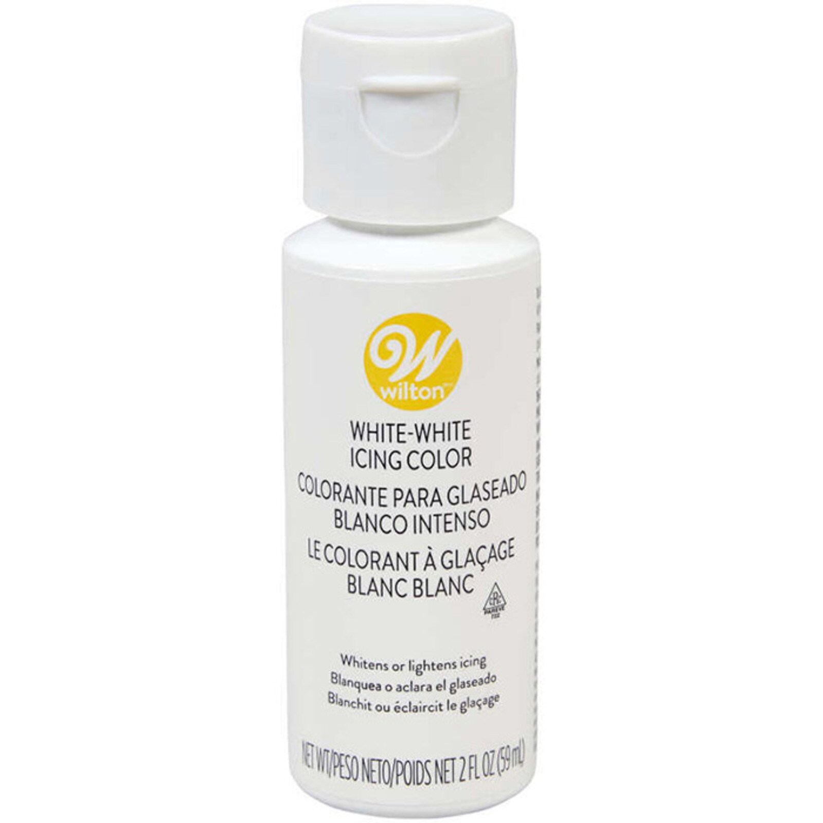 WILTON WHITE LIQUID COLOR 2 OZ