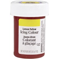 WILTON ICING COLOR - LEMON YELLOW 1 OZ